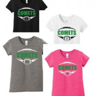 GIRLS COMETS FB19 GLITTER TEE